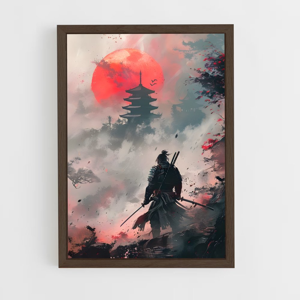 Poster Ghost tsushima samouraï – affiche Ghost of tsushima (vue 5)